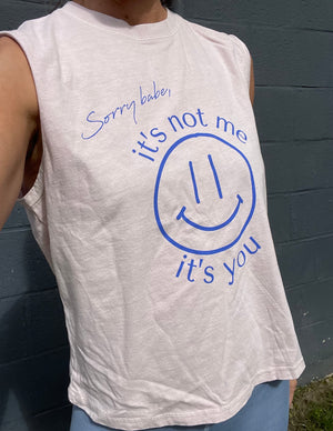 
            
                Load image into Gallery viewer, It&amp;#39;s Not Me, It&amp;#39;s You summer tank top
            
        