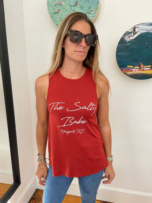 
            
                Load image into Gallery viewer, SALTY BABE OG logo tank top
            
        