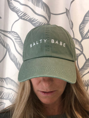 
            
                Load image into Gallery viewer, Salty Babe Classic Washed Hat
            
        