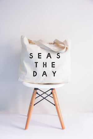 Seas The Day XL Tote Bag