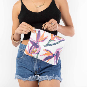 ALOHA COLLECTION Small Paradise on Repeat Pouch